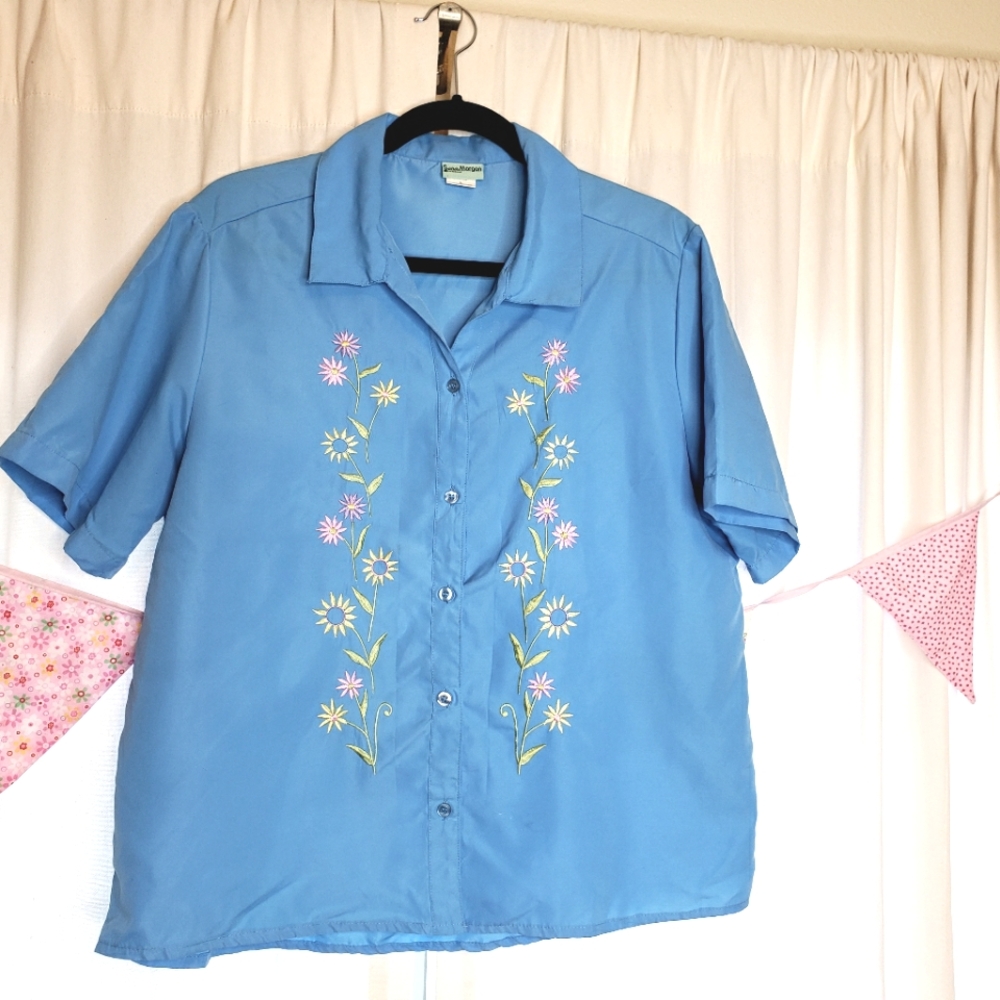 Vintage Sara Morgan Cottagecore Shirt